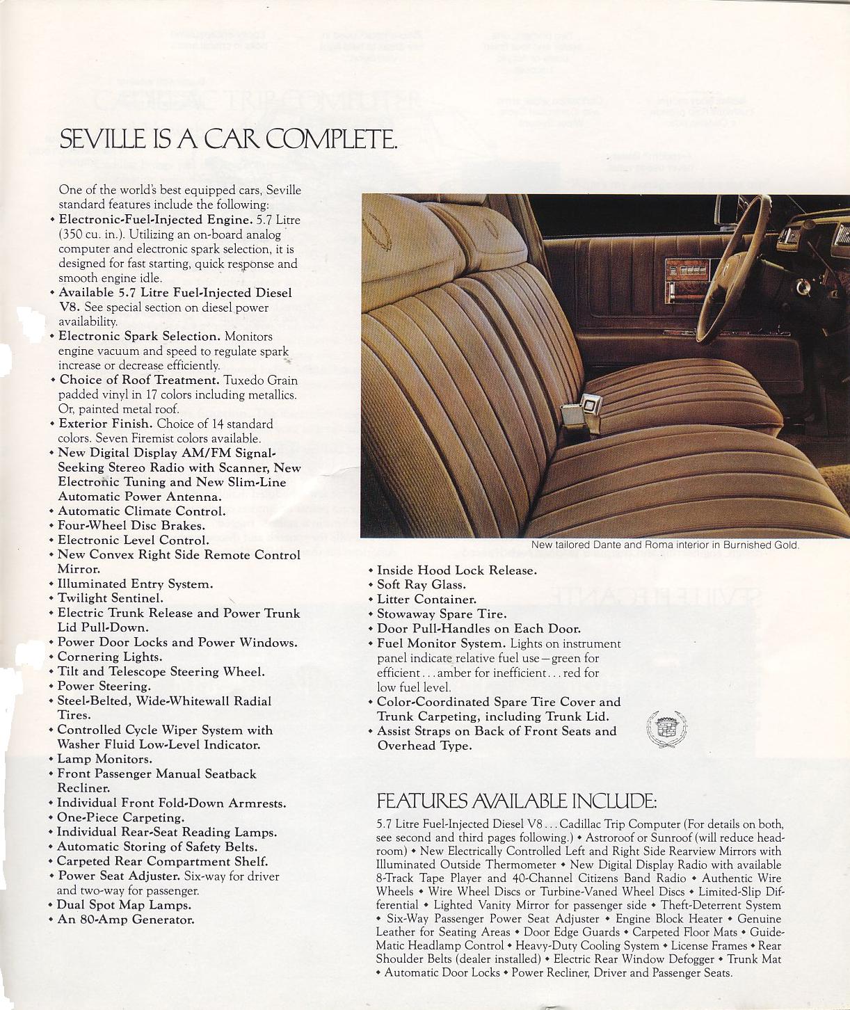 1979 Cadillac Brochure Page 11